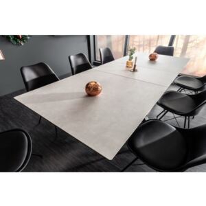 Rozkladací jedálenský stôl 39116 180/225x90cm Betón keramika-Komfort-nábytok