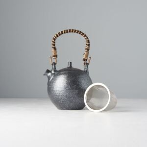 MADE IN JAPAN Konvica na čaj so sitkom Craft Black