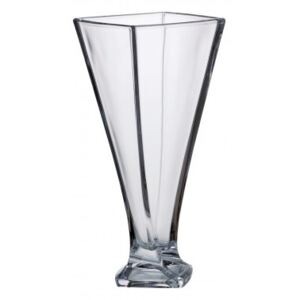 Crystalite Bohemia křišťáľová váza Quadro 27 CM