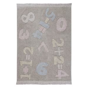 Lorena Canals koberce ručne tkaný kusový koberec Baby Numbers - 140x200 cm