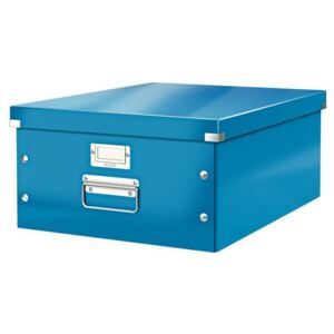 LEITZ Veľká škatuľa A3 Click & Store modrá