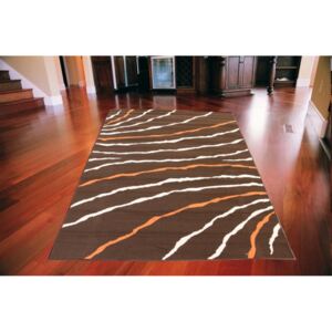 Kusový koberec PP Stream hnědý 2, Velikosti 120x170cm