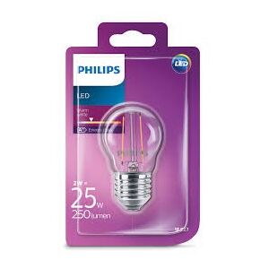 Philips LED lampa E27, 250 Lm, 2.700K, 2 W, teplá biela