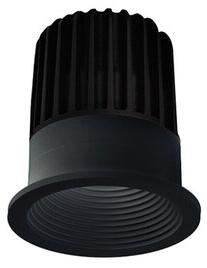 LED2 2111033 Zápustné LED svietidlo SPLASH, 7W, 525 lm, 3000K, IP54, 36°, D76xV82 mm, čierne