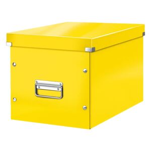 Žltá úložná škatuľa Leitz Office, dĺžka 36 cm
