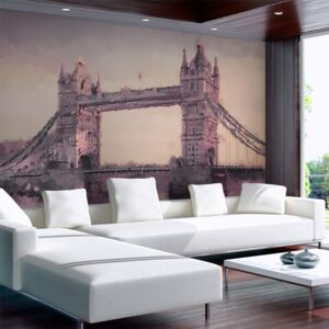 Fototapeta - Painted London 200x154 cm