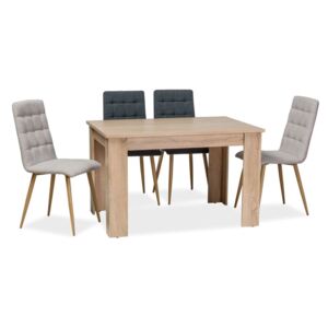 Stôl AVIS farba dub sonoma 120x80x75
