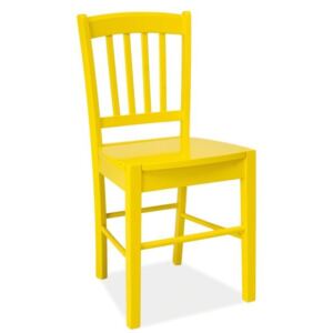 BRADOP Jedálenská stolička CD-57 žltá