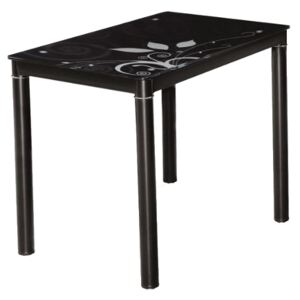 Stôl Damar čierna 100x60