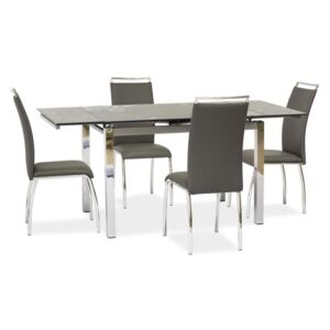 Stôl GD017 šedá 110(170)x74