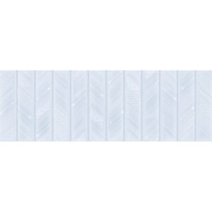 Obklad svetlomodrý lesklý so vzorom 20,2x59,5cm CRAYON BLUE MARL