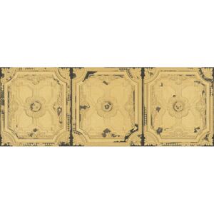 Obklad žltý matný s dekorom 44,63x119,3cm VICTORIAN YELLOW NOVA