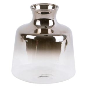 Sklenená malá váza PT LIVING Silver Fade, výška 8,5 cm