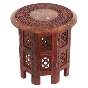 Marocký drevený stôl "Nail"