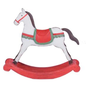 Vianočná dekorácia Ego Dekor Rocking Horse