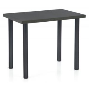 Jedálenský stôl MODEX 2 90 dyha / čierna oceľ Halmar Antracit