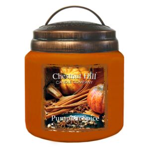 Chestnut Hill Candle CO Chestnut Hill Vonná Sviečka v skle Dýňové korenie - Pumpkin Spice, 16oz