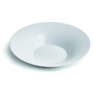Biely porcelánový polievkový tanier Kähler Design Hammershoi, ⌀ 26 cm
