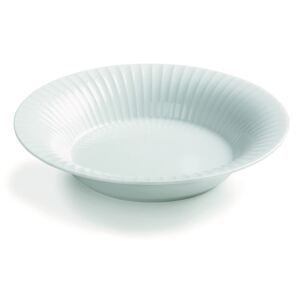 Biely porcelánový polievkový tanier Kähler Design Hammershoi, ⌀ 21 cm