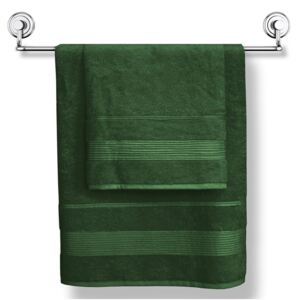 Bambusový uterák Moreno tmavozelený zelená
