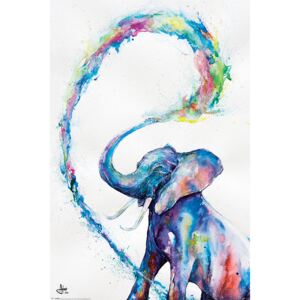 Plagát, Obraz - Marc Allante - Elephant, (61 x 91.5 cm)