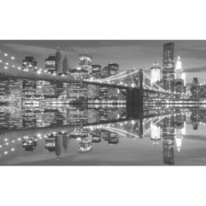 Fototapeta, Tapeta New York Brooklynský most, (104 x 70.5 cm)