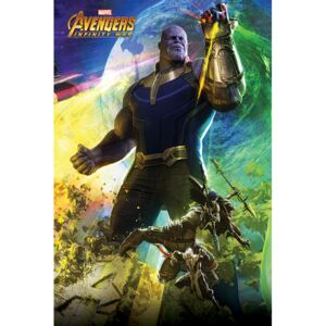 Plagát, Obraz - Avengers Infinity War - Thanos, (61 x 91.5 cm)