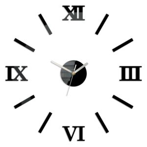 Moderné nástenné hodiny NUMBER NH024 (nalepovacie hodiny na stenu)