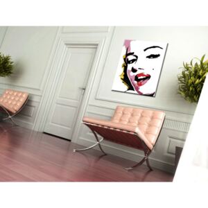 Ručne maľovaný POP Art obraz Marilyn Monroe mon7 (POP ART obrazy)