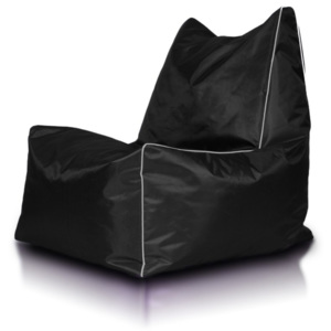 Sedací vak stolička nylonová čierna EMI