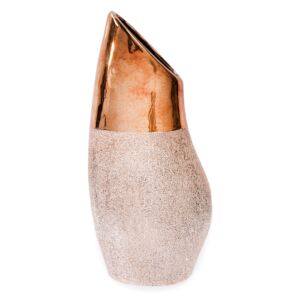 Luxusná keramická váza CARAMEL 18x10x40