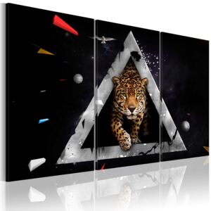 Obraz na plátne - Blíží se gepard! 60x40 cm
