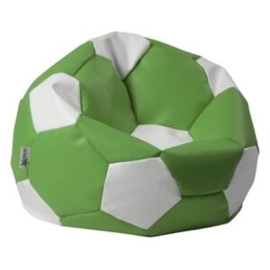ANTARES Sedací vak Euroball BIG XL zeleno - biely