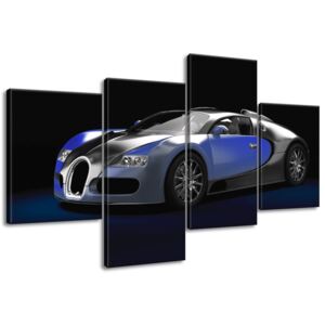 Gario Obraz na plátne Modré Bugatti Veyron Rozmery (š x v): 120 x 70 cm