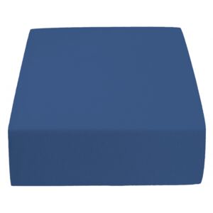 Jersey plachta tmavo modrá 90x200 cm Gramáž: Lux (155 g/m2)