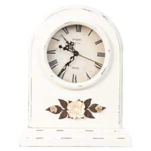 Stolové drevené hodiny Paris - 27 * 9 * 34 cm