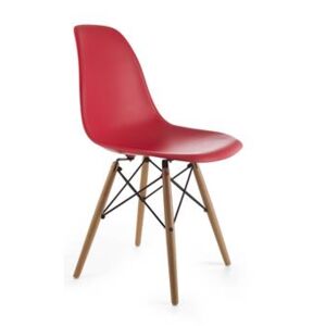 Dizajnová stolička G21 Timber Red