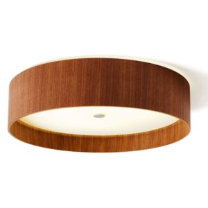 Lara wood – stropné LED svietidlo orech 55 cm