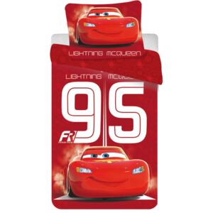 Bavlnený obliečok Cars 95 red