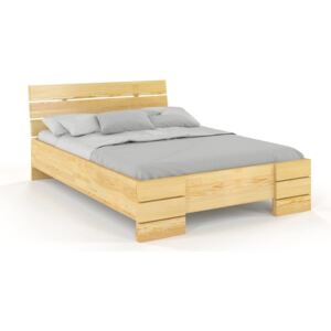 Manželská posteľ 180 cm Naturlig Lorenskog High (borovica) (s roštom). Akcia -33%. Vlastná spoľahlivá doprava až k Vám domov