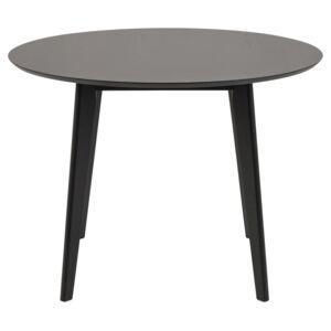 Okrúhly jedálenský stôl Nieves 105 cm čierny dub