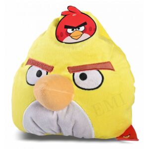 Dekoratívny vankúš Angry Birds žltý