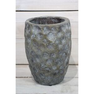 Betónová váza - sivá (v. 19,5 cm ) veľkosť