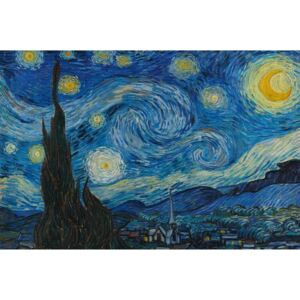 Plagát, Obraz - Vincent van Gogh - Starry Night, (91.5 x 61 cm)