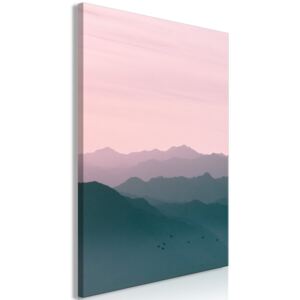 Obraz - Mountain At Sunrise (1 Part) Vertical 40x60