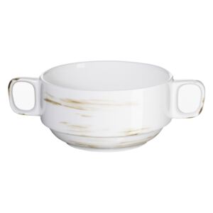 Porcelánová miska na polievku, 270 ml, Derby Barva: Biela
