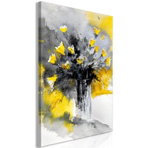 Obraz - Bouquet of Colours (1 Part) Vertical Yellow 40x60