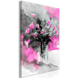 Obraz - Bouquet of Colours (1 Part) Vertical Pink 40x60