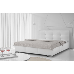 Čalúnená posteľ ZILA + matrac DE LUX, 120x200, madryt 912