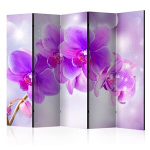 Paraván - Purple Orchids II [Room Dividers] 225x172
